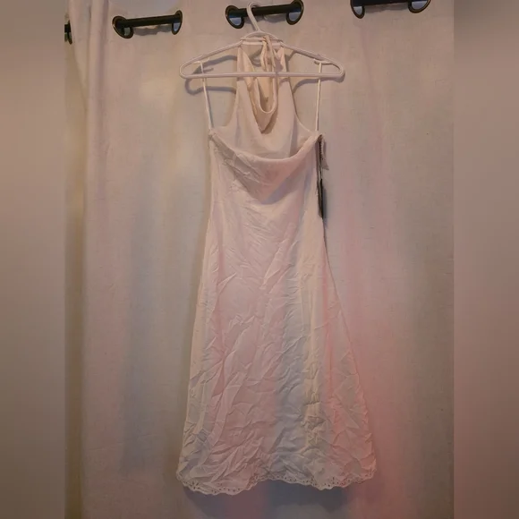 Aritzia Nines Satin Cowlneck Midi Dress - FLAWED - Picture 8 of 16